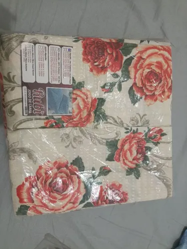 JOGO DE CAMA RUBI CASAL - MATERIAL PIQUET