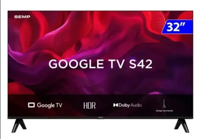 TV 32P SEMP LED GOOGLE TV ANDROID HD 32S42