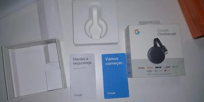 Caixa Google Crome Cast