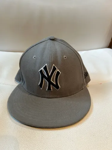 Boné New Era 59FIFTY New York Yankees Fitted 7 1/4 Cinza Original