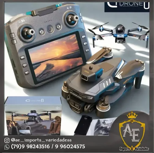 Drone GT8 Com Tela 