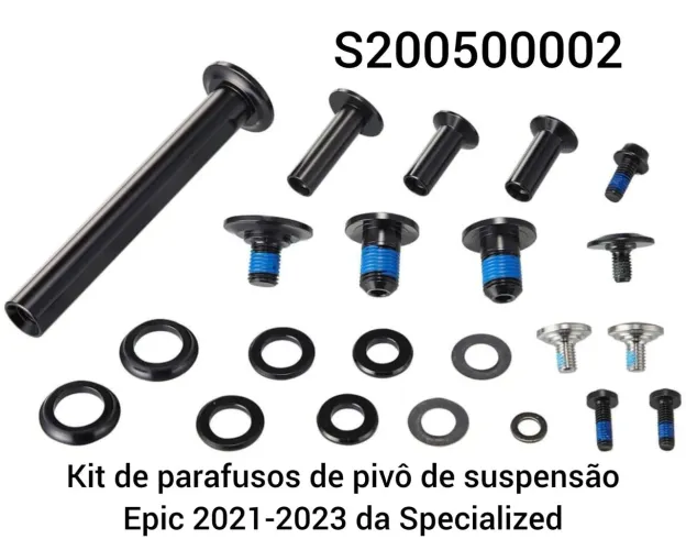 Kit parafusos Link Quadro Specilized Epic Carbon 2021 a 2023.