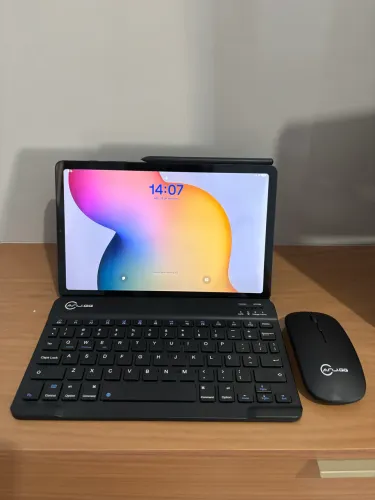 Samsung Galaxy Tab S6 Lite + Capa + Caneta + Teclado + Mouse