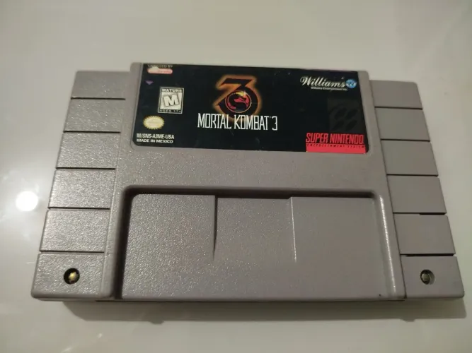 Mortal Kombat 3 Super Nintendo Original