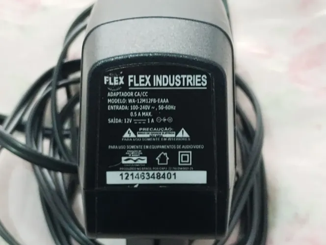 Fonte de Alimentação 12v 1a