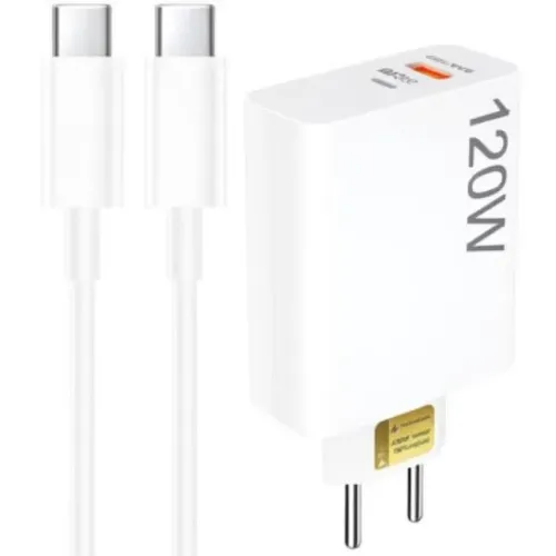 Carregador Turbo 120w PD USB com Cabo Tipo-C 1M LEHMOX - LE-626 PD Loja Coimbra Entrega