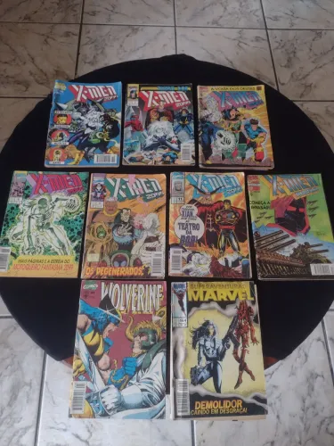 9 exemplares da Marvel Comics Raríssimos