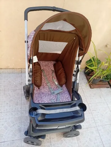 Carrinho de Bebê Tutti Baby Thor Plus Onça