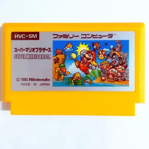 Cartucho Famicom / NES - Super Mario Bros - Original