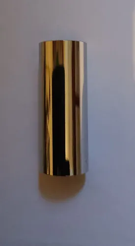Slide profissional importado para guitarra/violão.Tubo de slide em aço cromado. T. grande