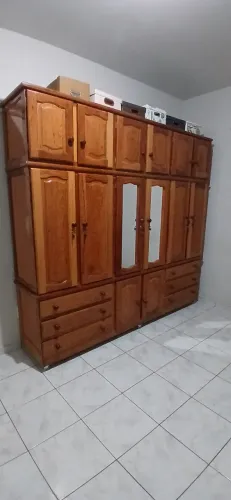 Guarda roupa de angelim pedra 6 portas novo