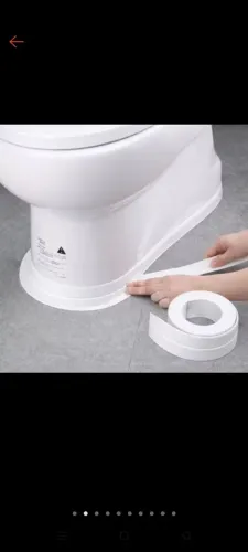 Fita Adesiva de Vedação PVC 3M Impermeável Multiuso para Cozinha e Banheiro