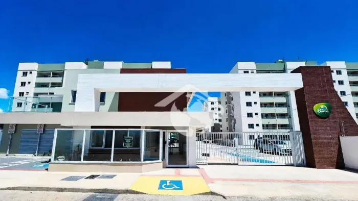 Apartamento com 2/4 para alugar - Cond. Moradas da Barra - Espaço Tropical - Barra dos Coq