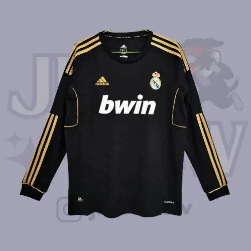 Camisa Adidas Real Madrid II 11/12 Retro Manga Longa L