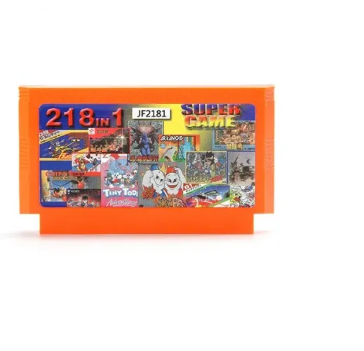 Cartucho 218 Jogos em 1 Dynavision Nes Famicon 8 Bits 60 Pinos
