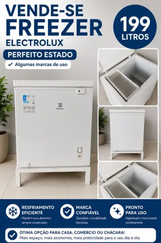 Freezer Electrolux 199 litros 