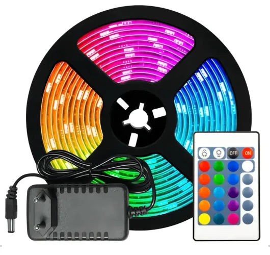 Fita Led RGB 5050 completa R$60,00