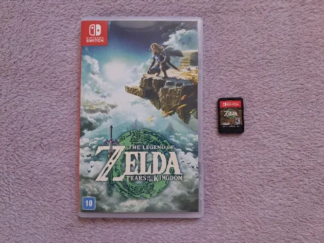 The Legend of Zelda Tears of the Kingdom, original, nacional, Nintendo Switch