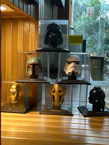 Coleção mini capacetes Star Wars