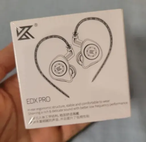 Fone KZ EDX Pro Com Microfone - Novo Lacrado