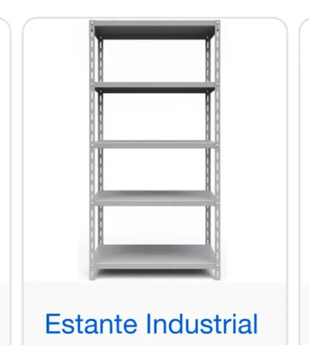 estante de aço industrial