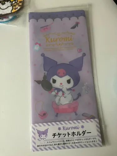 Pasta A4 dobrável kuromi