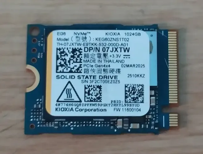 Ssd Nvme M.2 De 1 Tb Kioxia Com Wind 11 + Office 13