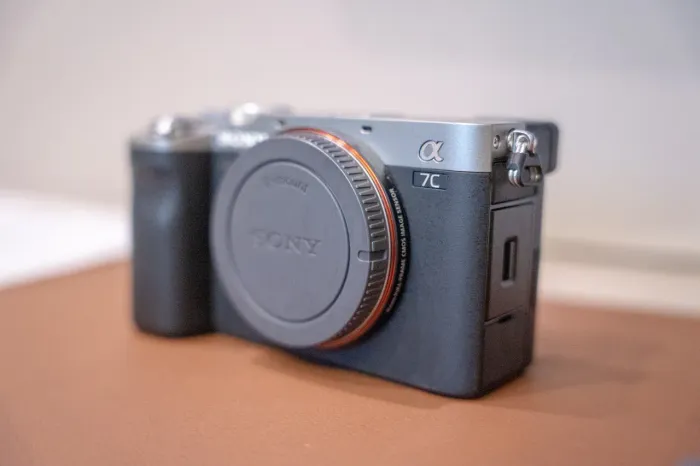 Sony A7C Prata SÓ 34 cliques.