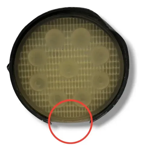 Farol Milha Redondo Ford Fiesta 1.6 2010 2011 2013