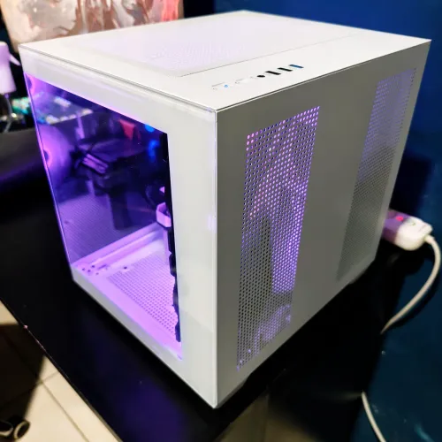 PC Gamer branco GTX 1660 Super Ryzen 5500 16GB Ram