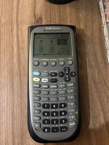 Texas Instruments Ti-89 Titanium Graphing Calculator Preto
