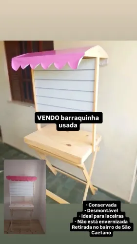 Barraquinha usada