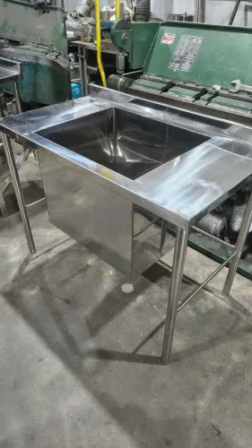 Tanque industrial bojo fundo preparado para cozinhar industrial