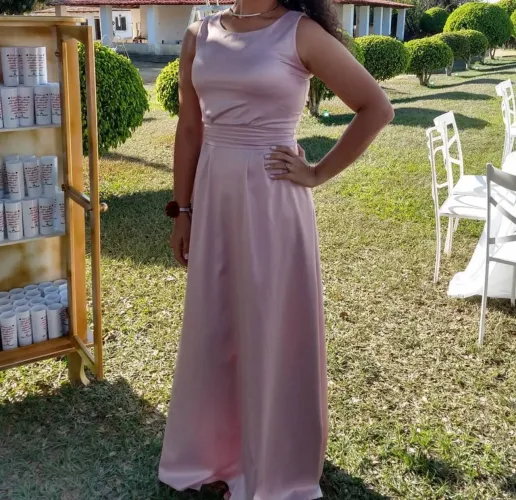Vestido de festa Rosé