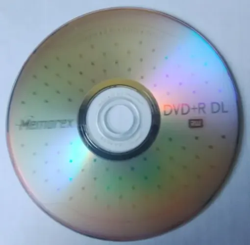 Midia DVD+R DL Memorex (Double Layer) de 8.5GB e Envelope Pack c/10