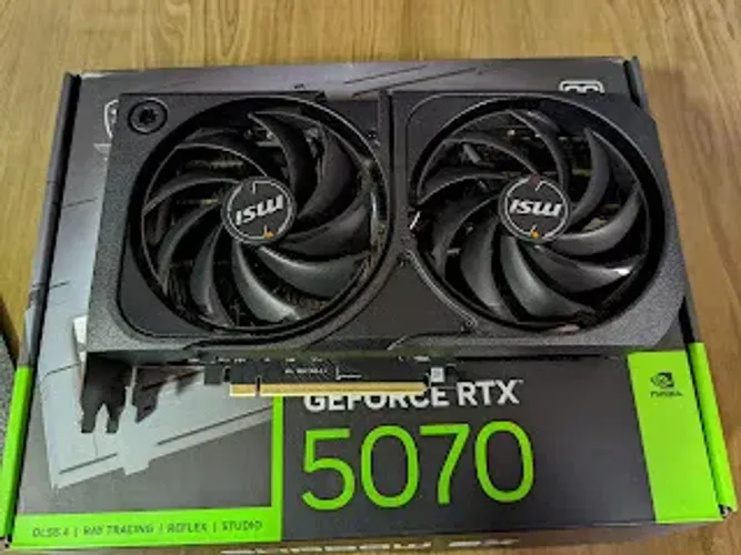 RTX 5070 12GB Msi Dual fan (garantia 21/01/2029)