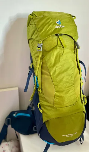 Mochila Deuter Aircontact Lite 40+10 de 50 Litros Nova