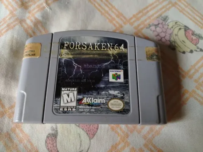 Forsaken 64 Cartucho Americano ORIGINAL Para Nintendo 64