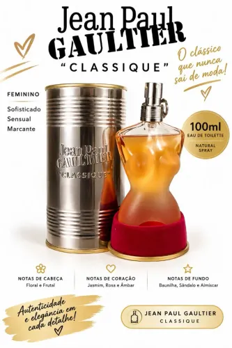 Vendo perfume Jean Paul Gaultier 100ml nunca usado