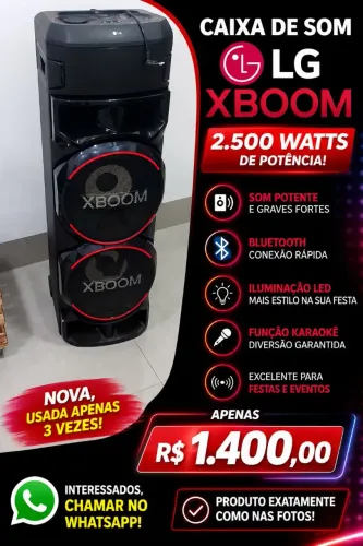 Som Xbox lg 2.500 wats