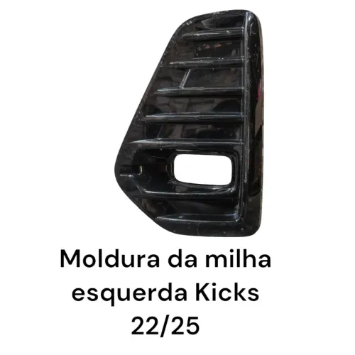 Moldura da milha Nissan Kicks 22/25 Esquerda