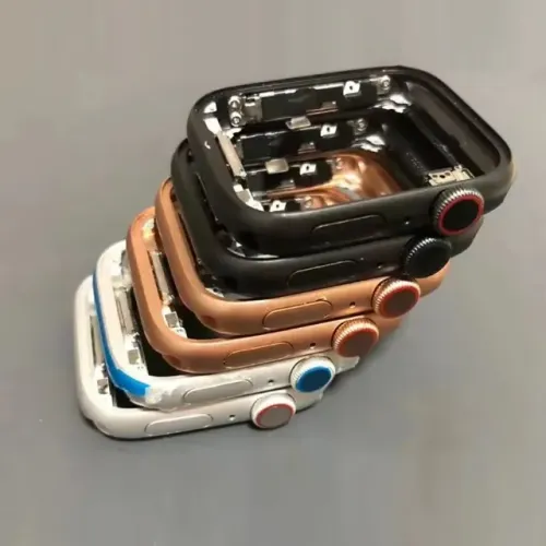 Carcaça Aro Apple Watch Original Series 1 ao Ultra 3 Scroll flex Crown Botão