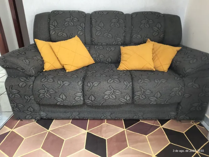 Conjunto de sofá 2 e 3 lugares