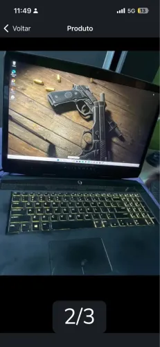 Notebook gamer Alienware