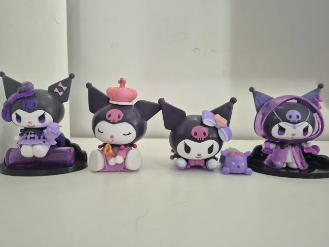 Hello Kitty - Kit 4 Chibi Kuromi