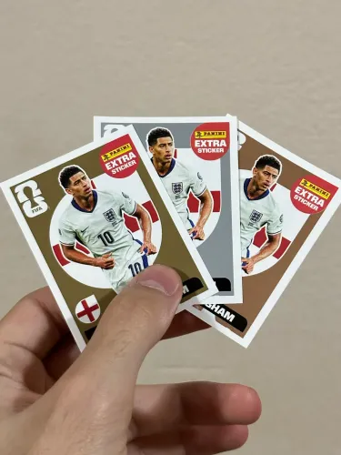 Trio Jude Bellingham Legend Bronze Prata e Ouro