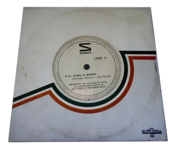 Compacto MONSUETO - o Dr SUBIU o MORRO + CASA UM da VILA 1968 Br