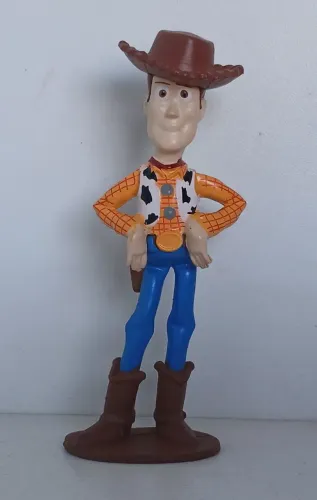 BONECO MINIATURA ORIGINAL DISNEY PIXAR WOODY TOY STORY