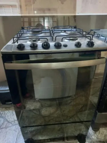Fogão Atlas 4 bocas forno com grill