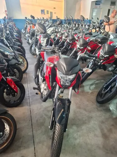 HONDA CG FAN 160 VERMELHA 2026 0 KM SHALON VEICULOS CARIACICA
